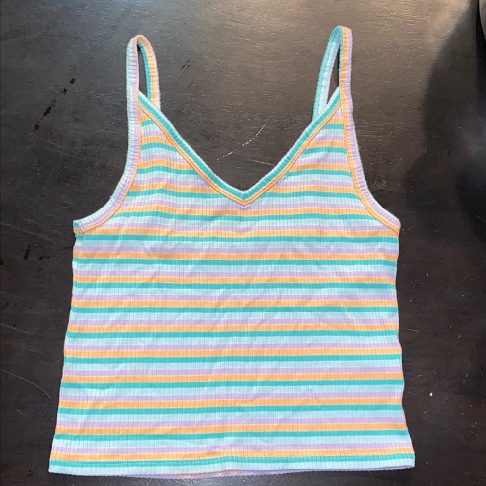 Ribbed Tank Top from American Eagle Outfitters